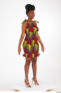 Dina Moses dressed short decora apparel african dress standing whole…